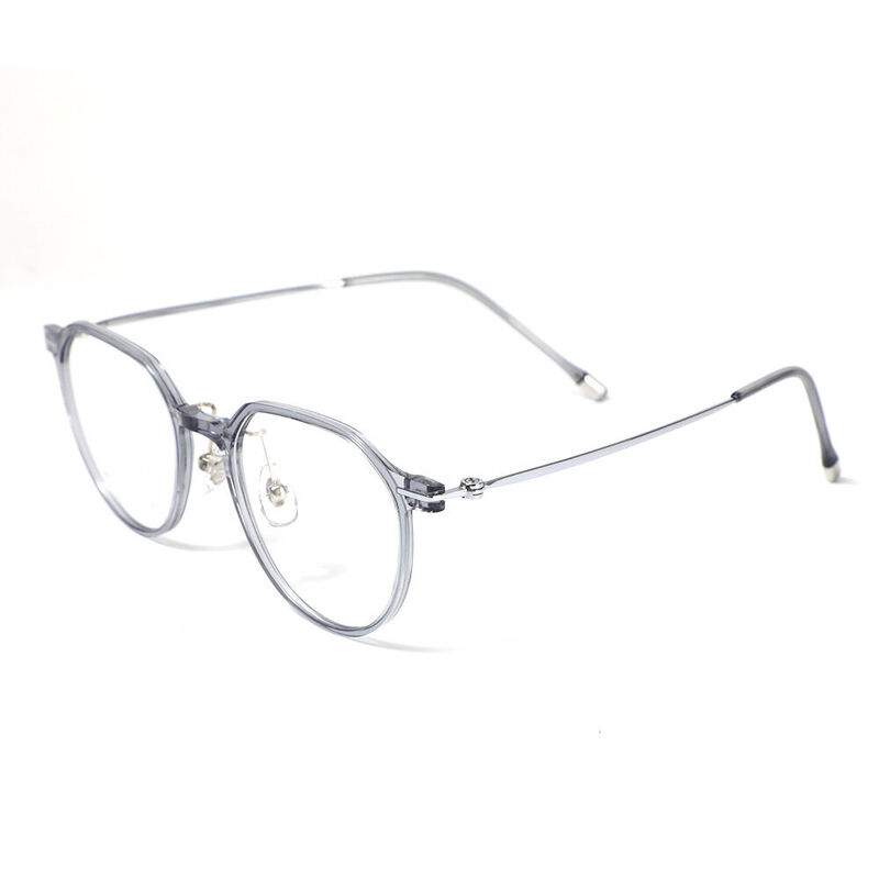 Lunettes de Vue Anderso Runde Gris
