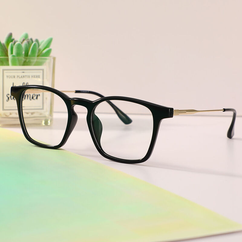 Macadam Square Black Glasses