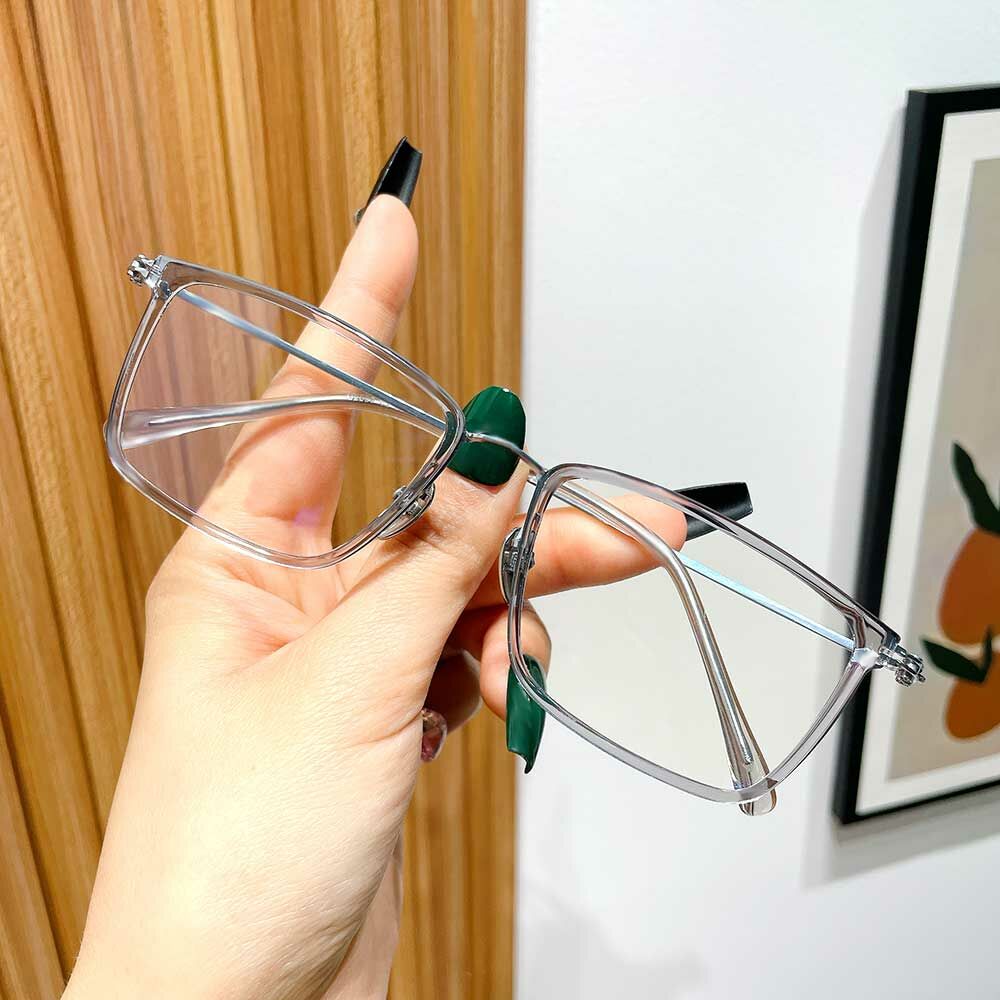 Alfred Rectangle Clear Glasses