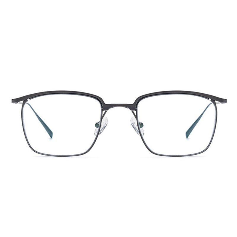 Kelli Rectangle Gray Glasses