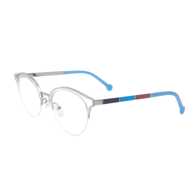 Naomi Browline Gray Glasses