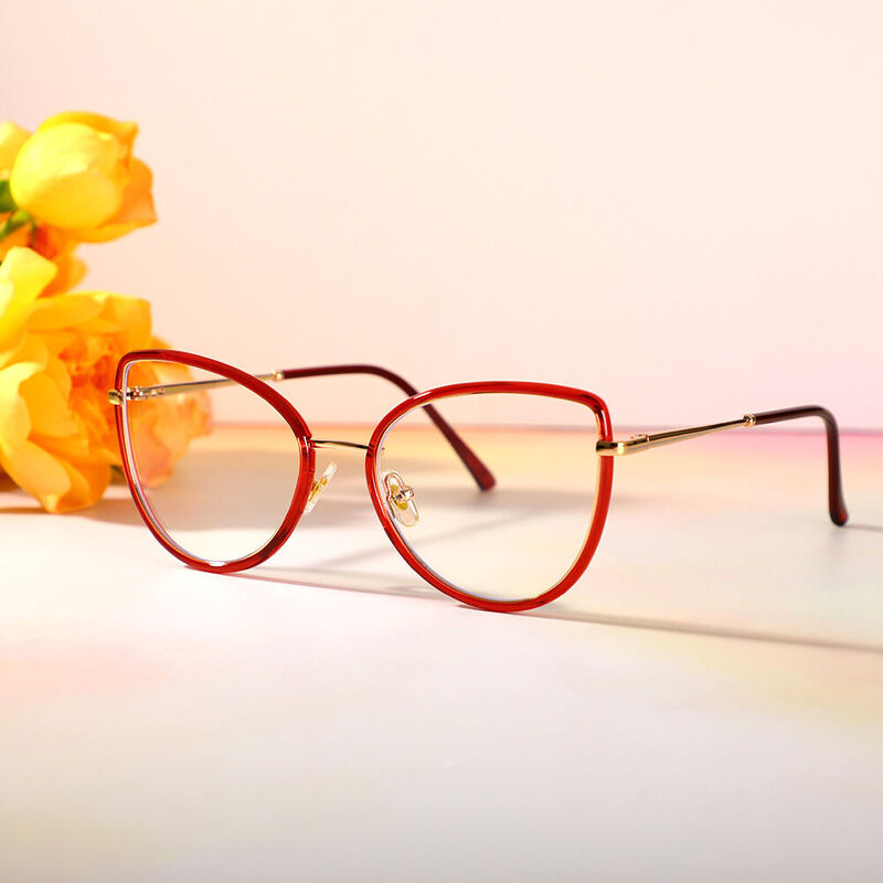 Occhiali da Vista  Bray Cat Eye Rosso