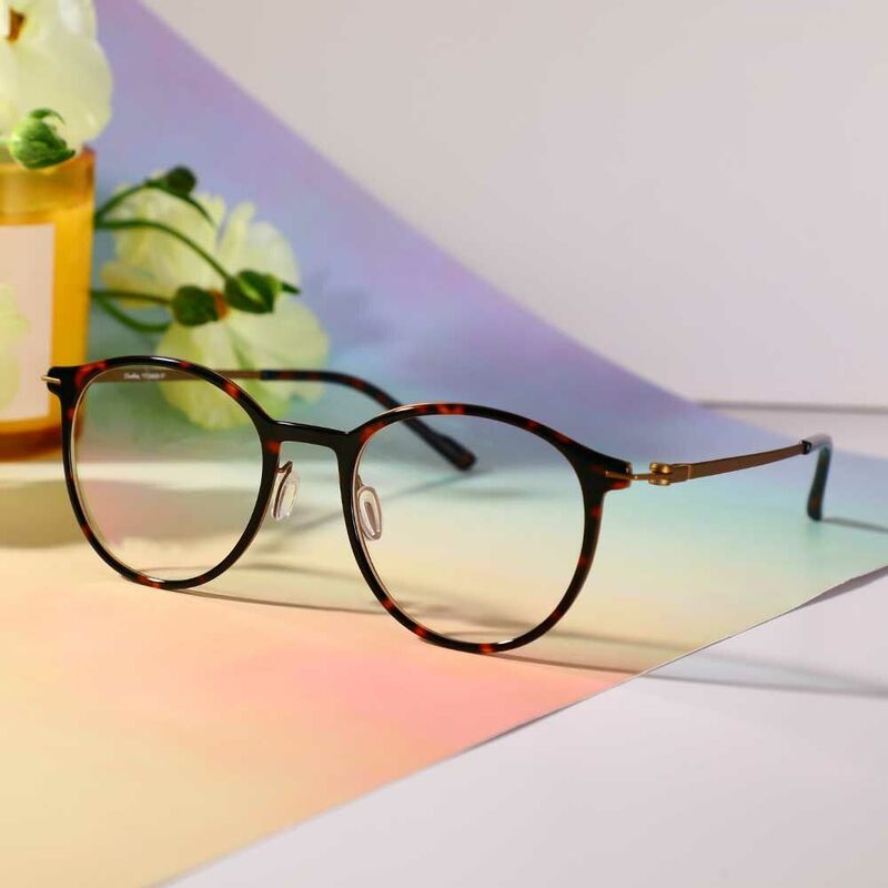 Eliot Round Tortoise Glasses
