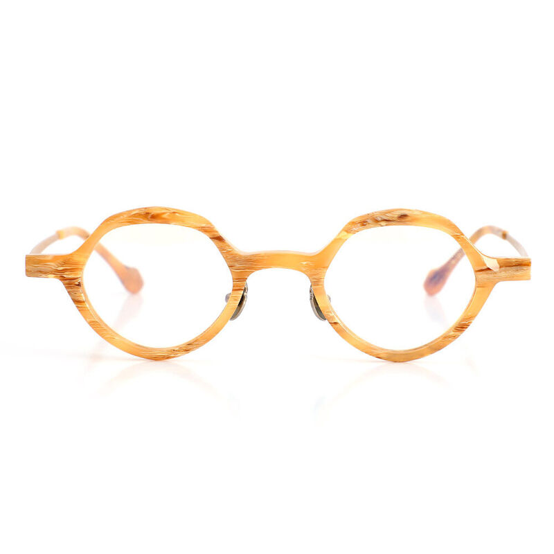Payne Geometric Orange Glasses