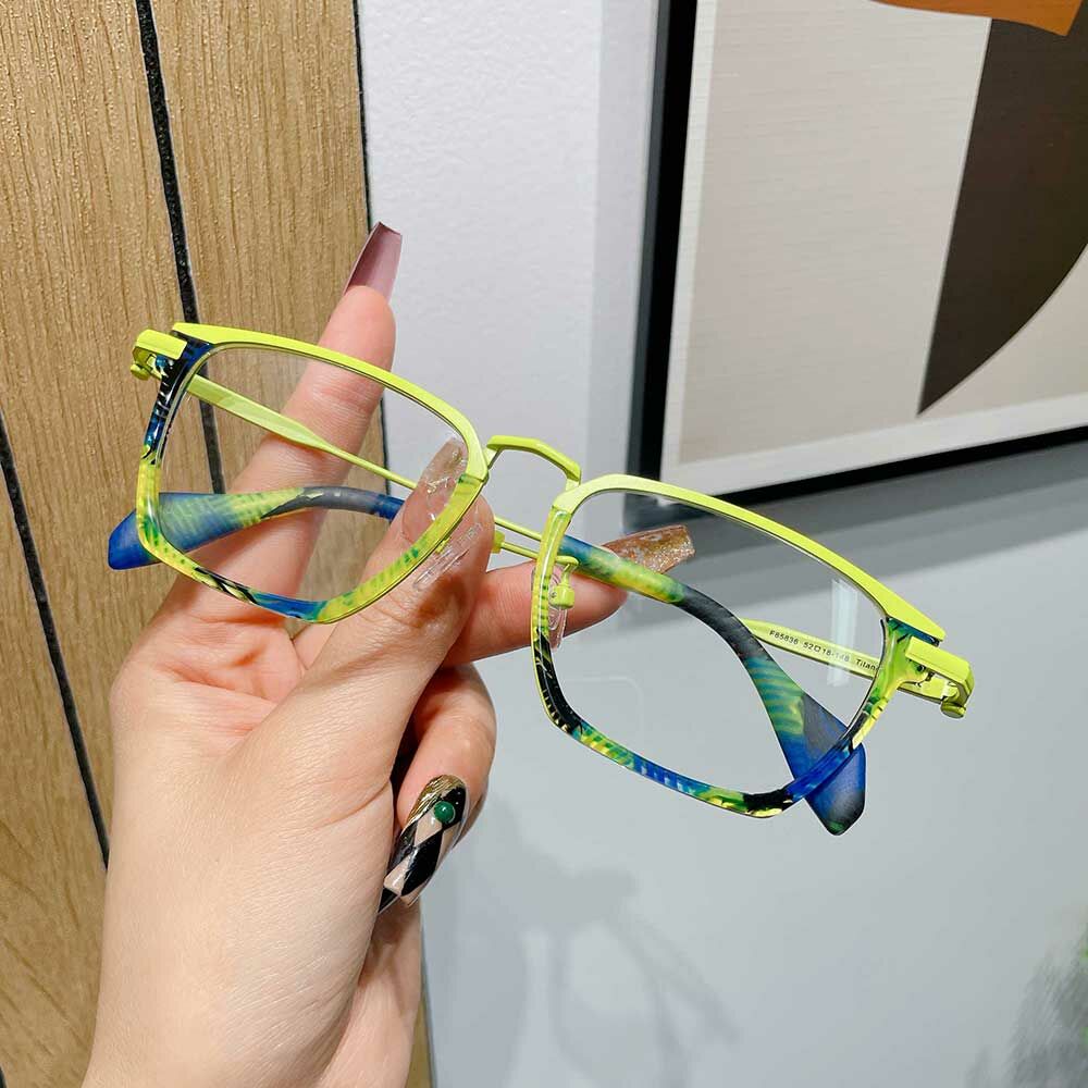 Occhiali da Vista Archibald Rettangolare Giallo