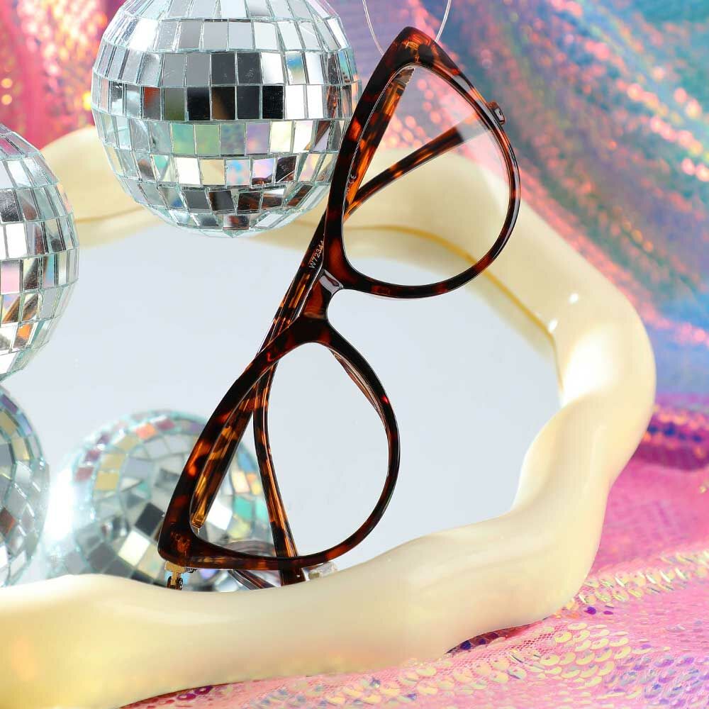 Agatha Cat Eye Schildkröte Brille