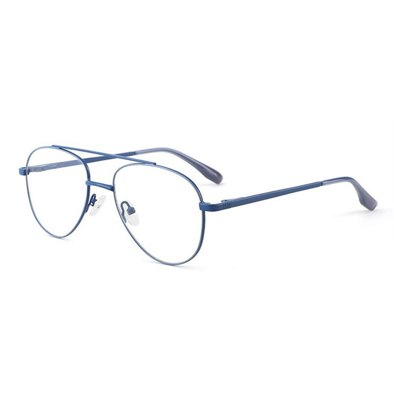 Berton Aviator Blue Glasses