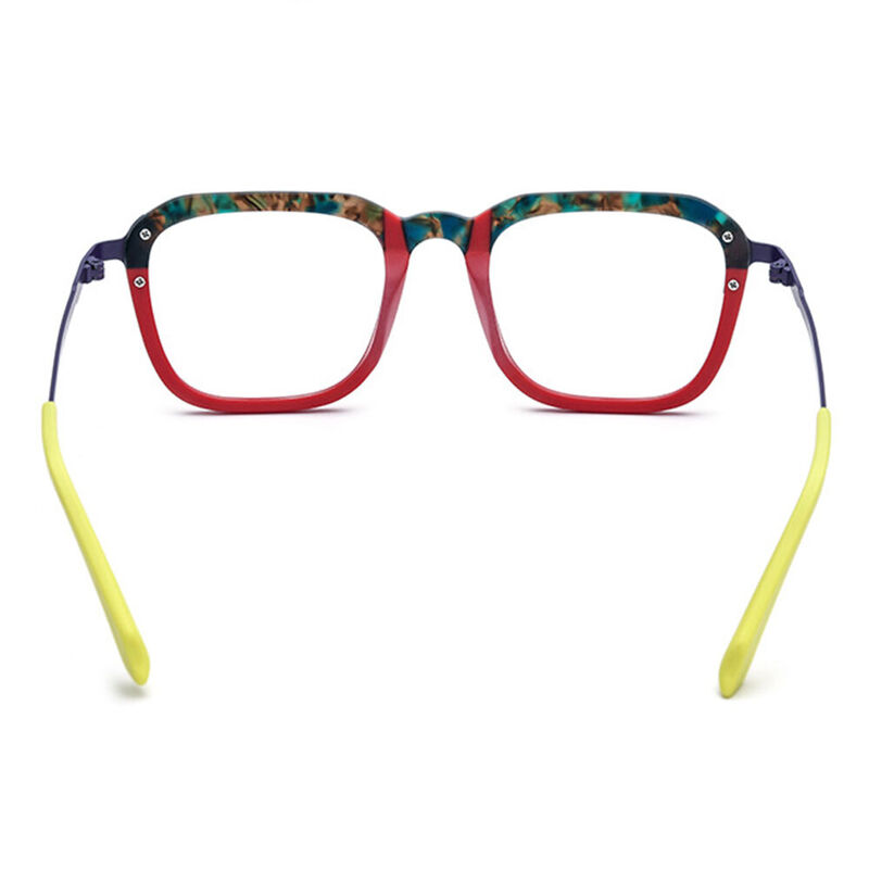 Hadley Square Red Glasses