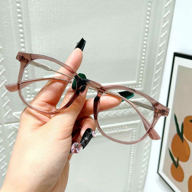 Julius Square Pink Glasses
