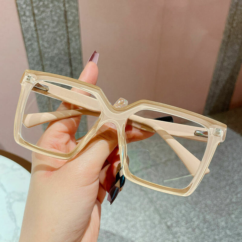 Jenning Square Gray Glasses