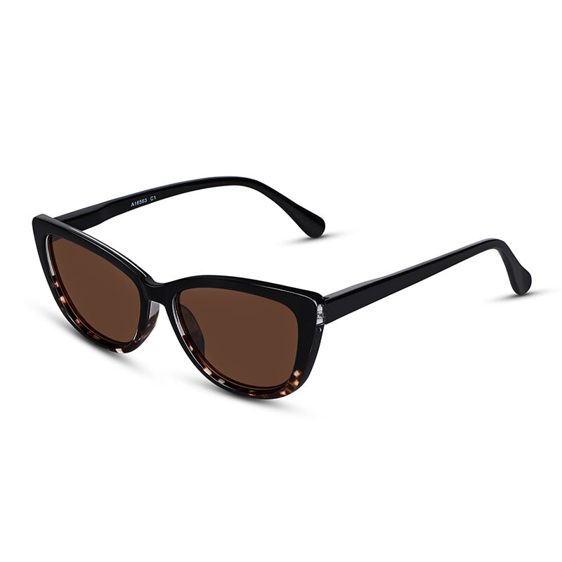 Trend Bomb Cat Eye Brown Sunglasses