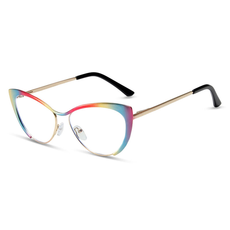 Dulles Cat Eye Rainbow Glasses