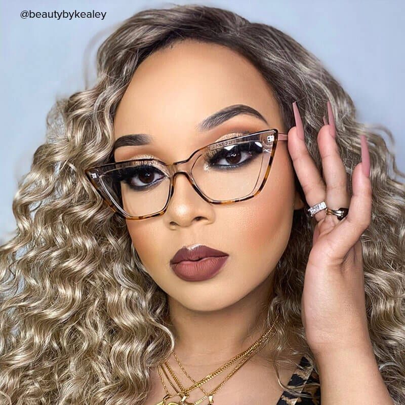 Elsa Cat Eye Tortoise Glasses