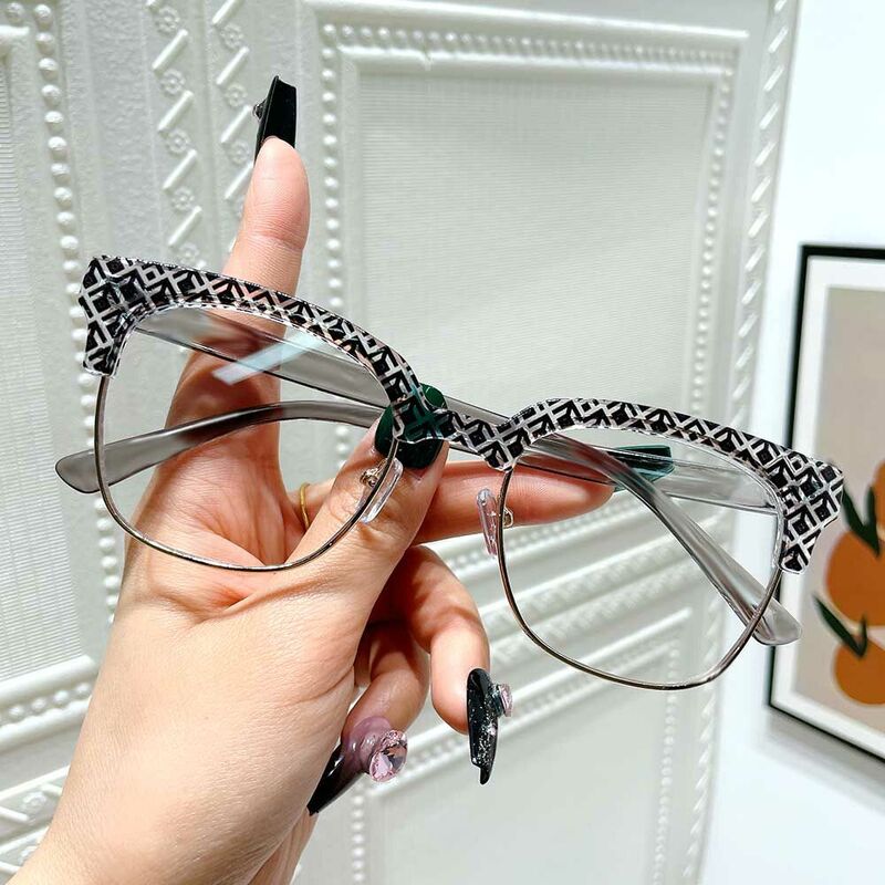 Terry Browline Black Glasses