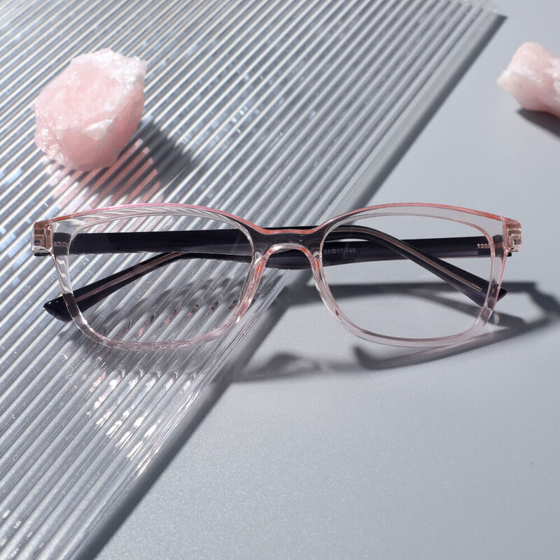 Cherry Oval Pink Glasses