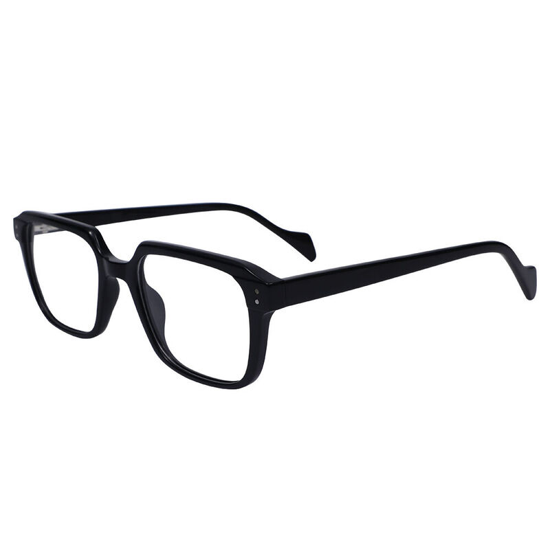 Odelio Square Black Glasses