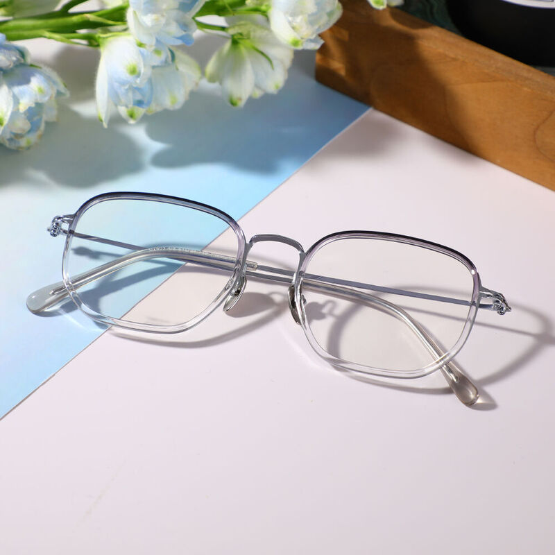 Carl Square Clear Glasses