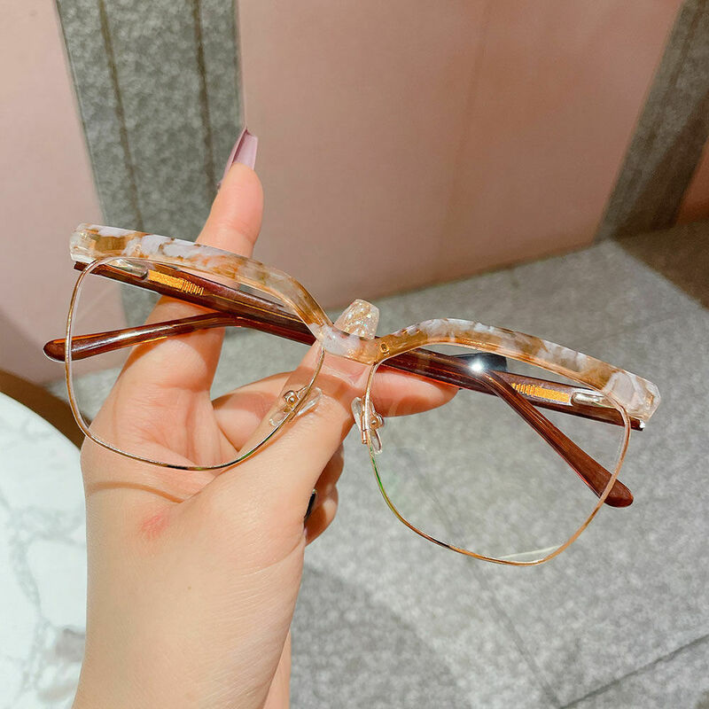 Gaskell Aviator Gold Glasses