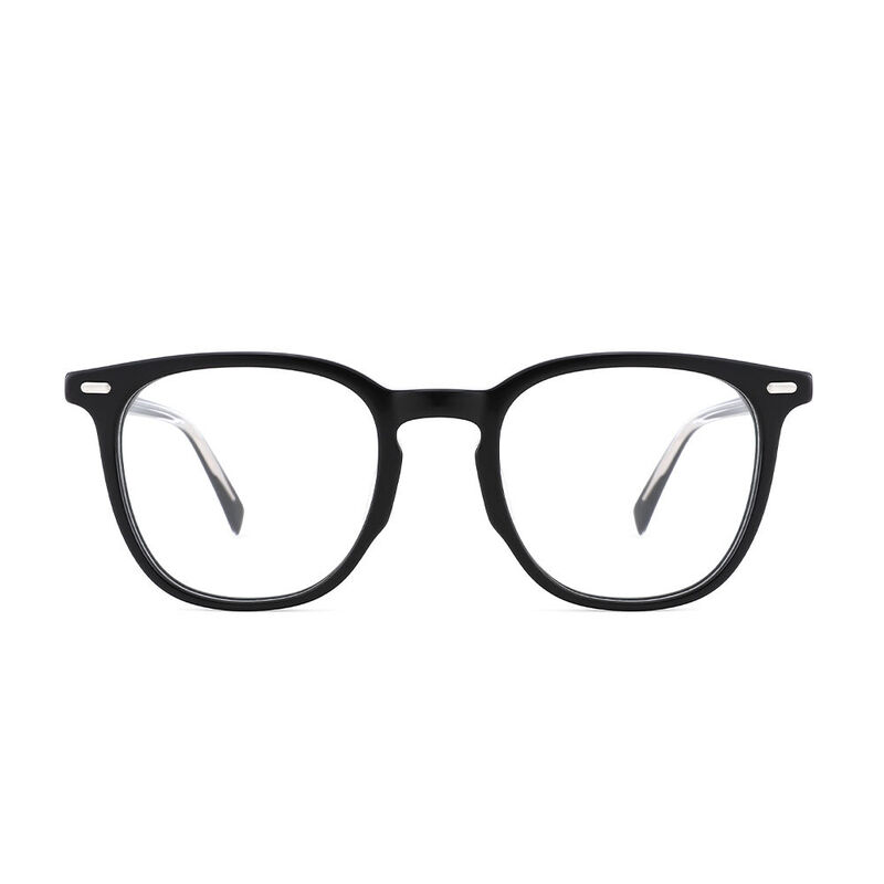 Definition Square Black Glasses - Aoolia.com