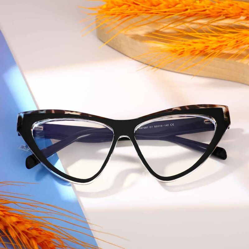 Henry Cat Eye Black Glasses
