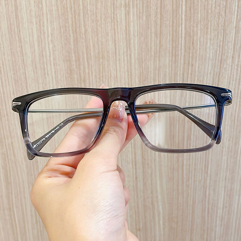 Huntingte Square Grey Glasses