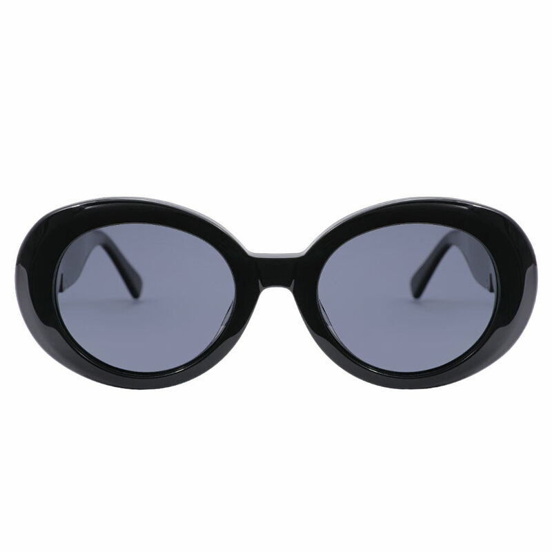 Tucci Cat Eye Black Sunglasses