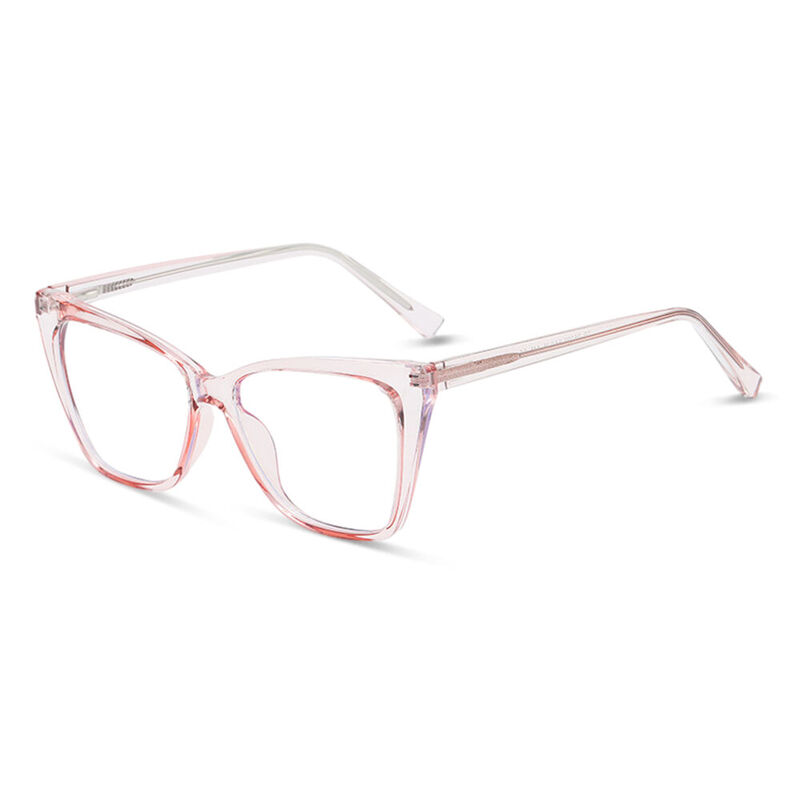 Beckett Cat Eye Pink Glasses