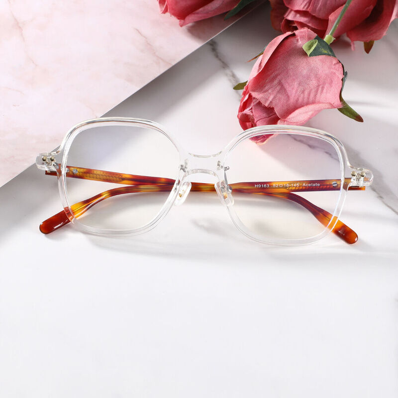 Occhiali da vista Fleur Cat Eye Nero