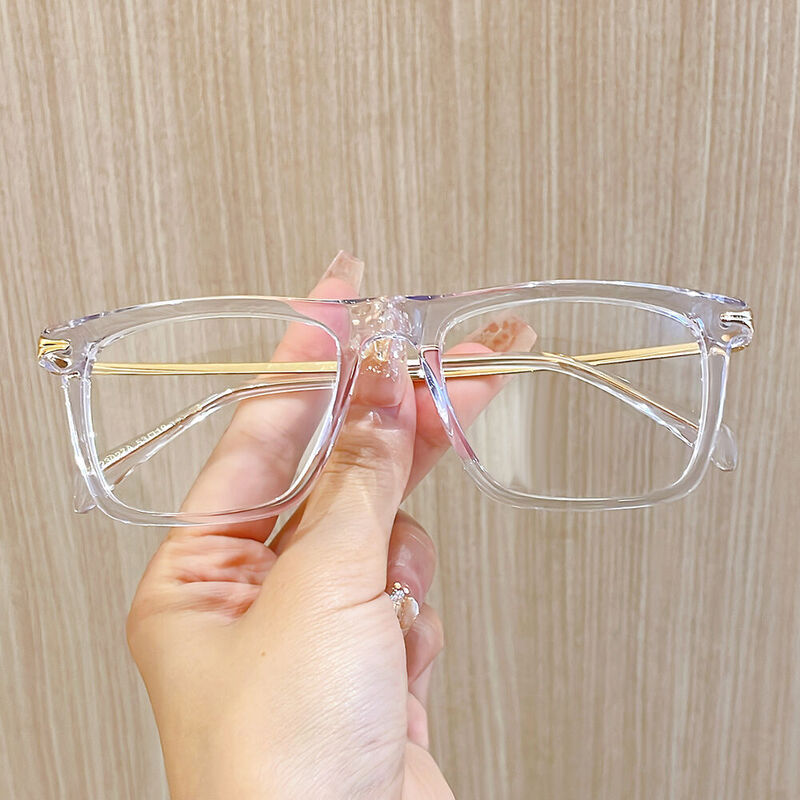 Huntingte Square Clear Glasses