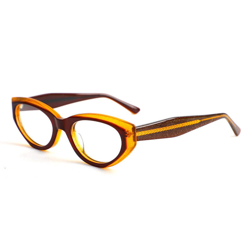 Lunettes de Vue Agatha Cat Eye Marron
