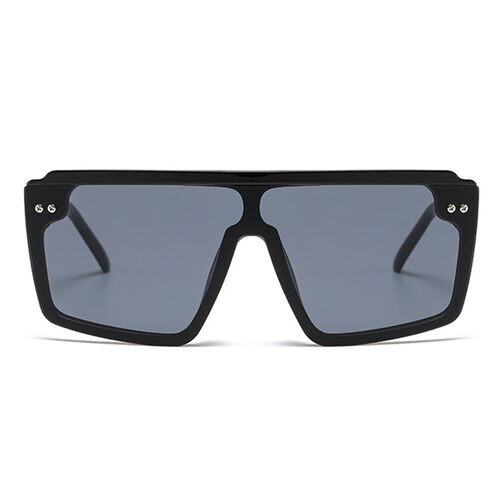 Reney Square Black Sunglasses - Aoolia.com