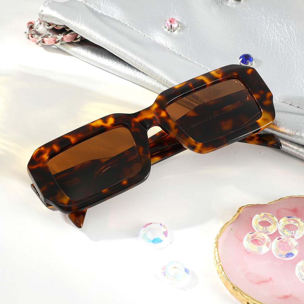 Occhiali da sole Drift Rettangolare Tartarugato