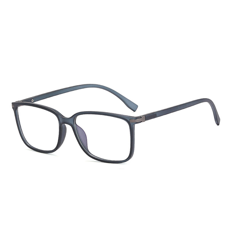 Perry Rectangle Blue Glasses