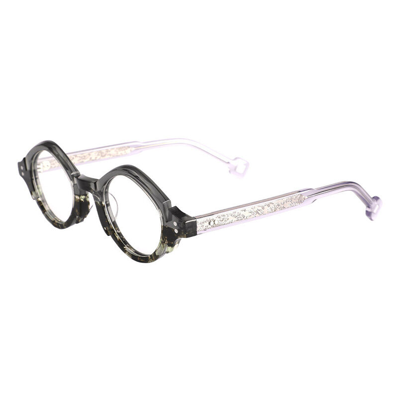 Beaufort Runde Graue Brille