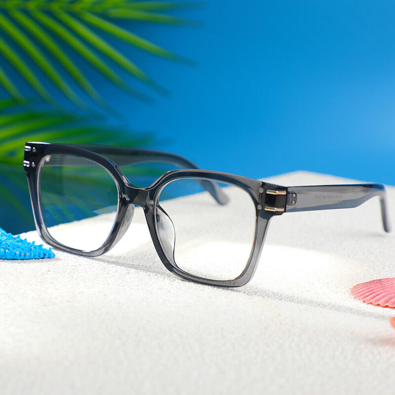 Sharon Square Grey Glasses