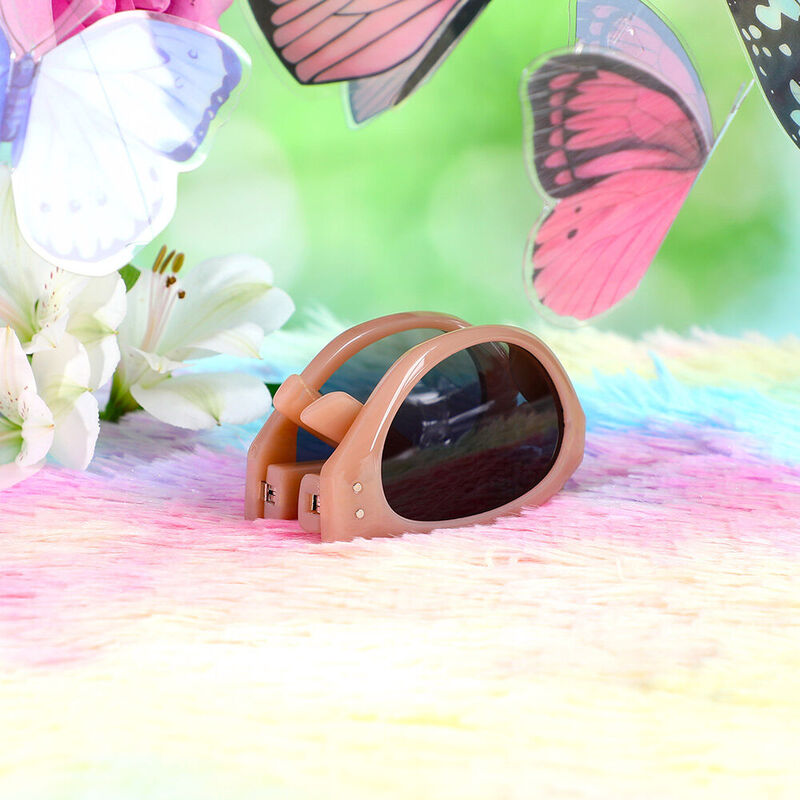 Sandy Cat Eye Braune Sonnenbrille