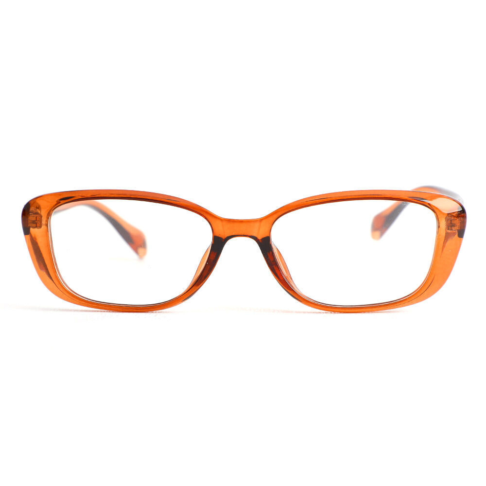 Moira Rechteckige Braune Brille