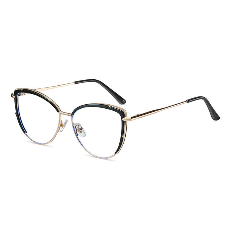 Goldsmith Cat Eye Black Glasses