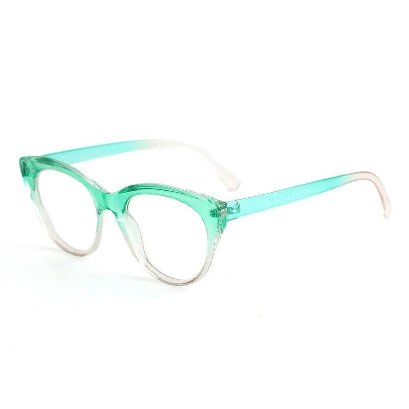 Occhiali da Vista Eleanore Cat Eye Verde