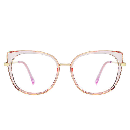 Daneil Cat Eye Pink Glasses