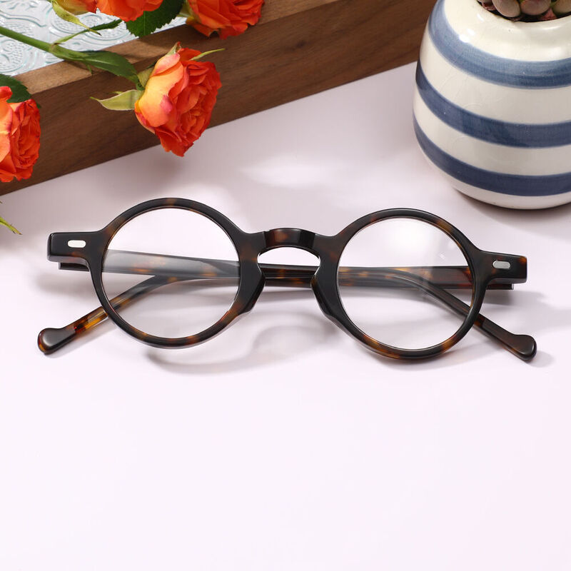 Bvck Round Tortoise Glasses