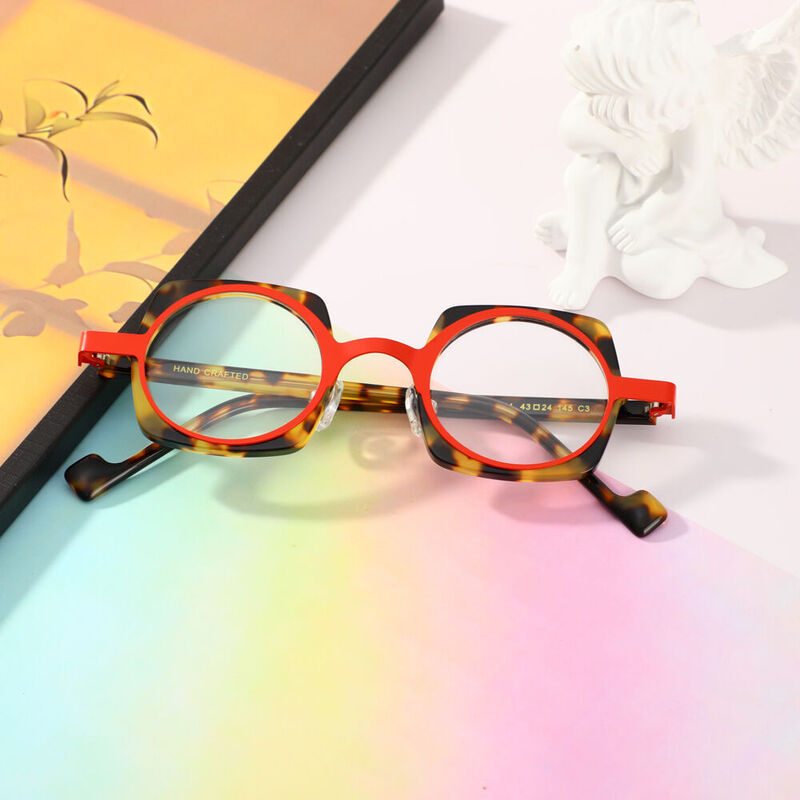 Nina Square Tortoise Glasses