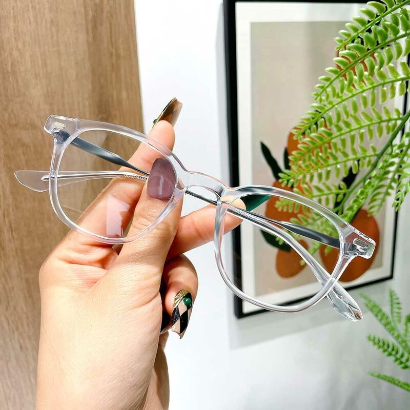 Alger Square Clear Glasses