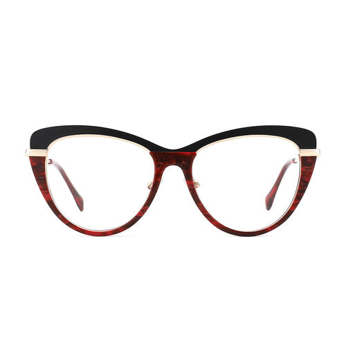 Catwoman Cat Eye Tortoise Glasses