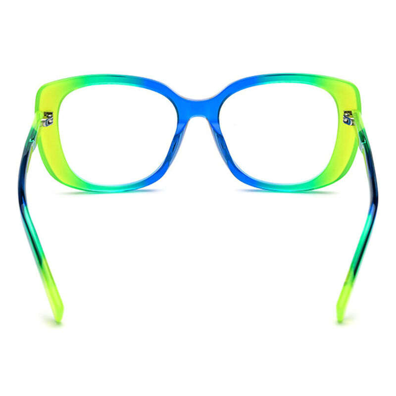 Vonnie Cat Eye Green Glasses