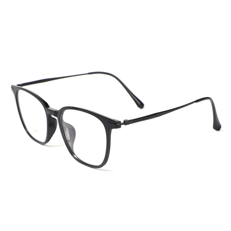 Morgan Rechteckig Schwarz Brille
