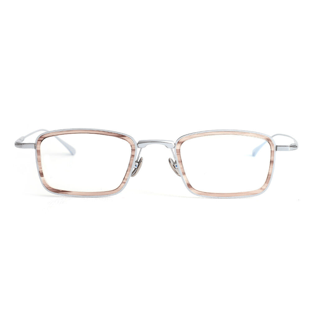 Chester Rechteckige Graue Brille