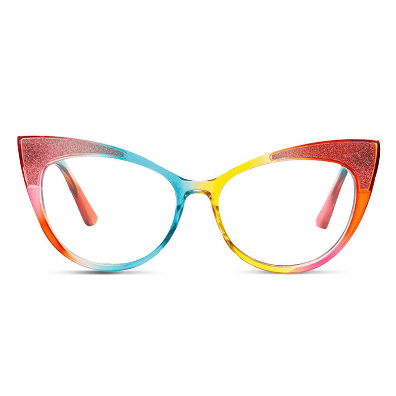 Palme Cat Eye Rainbow Glasses