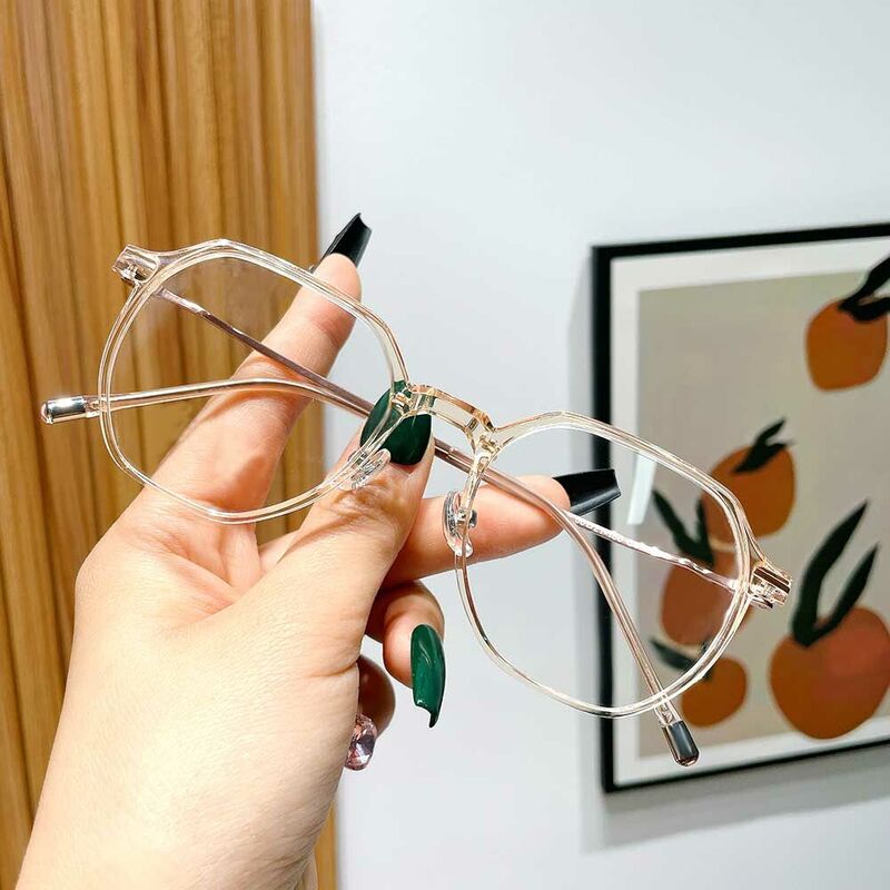 Curme Geometric Champagne Glasses