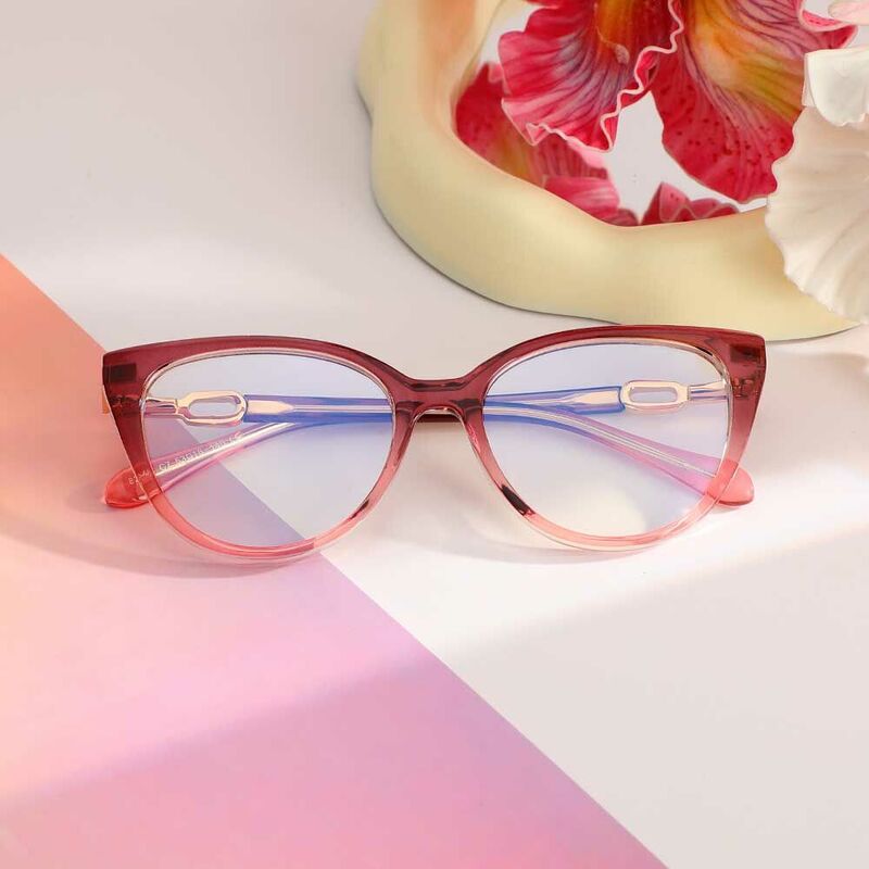 Lunettes de Vue Betsy Cat Eye Violet